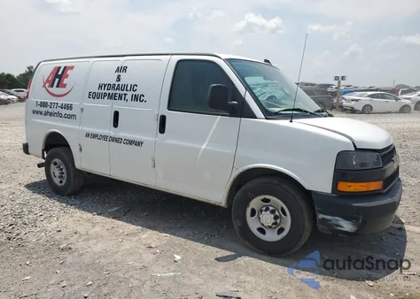 2018 Chevrolet Express G2500 from USA, damaged, VIN 1GCWGAFG5J1221413